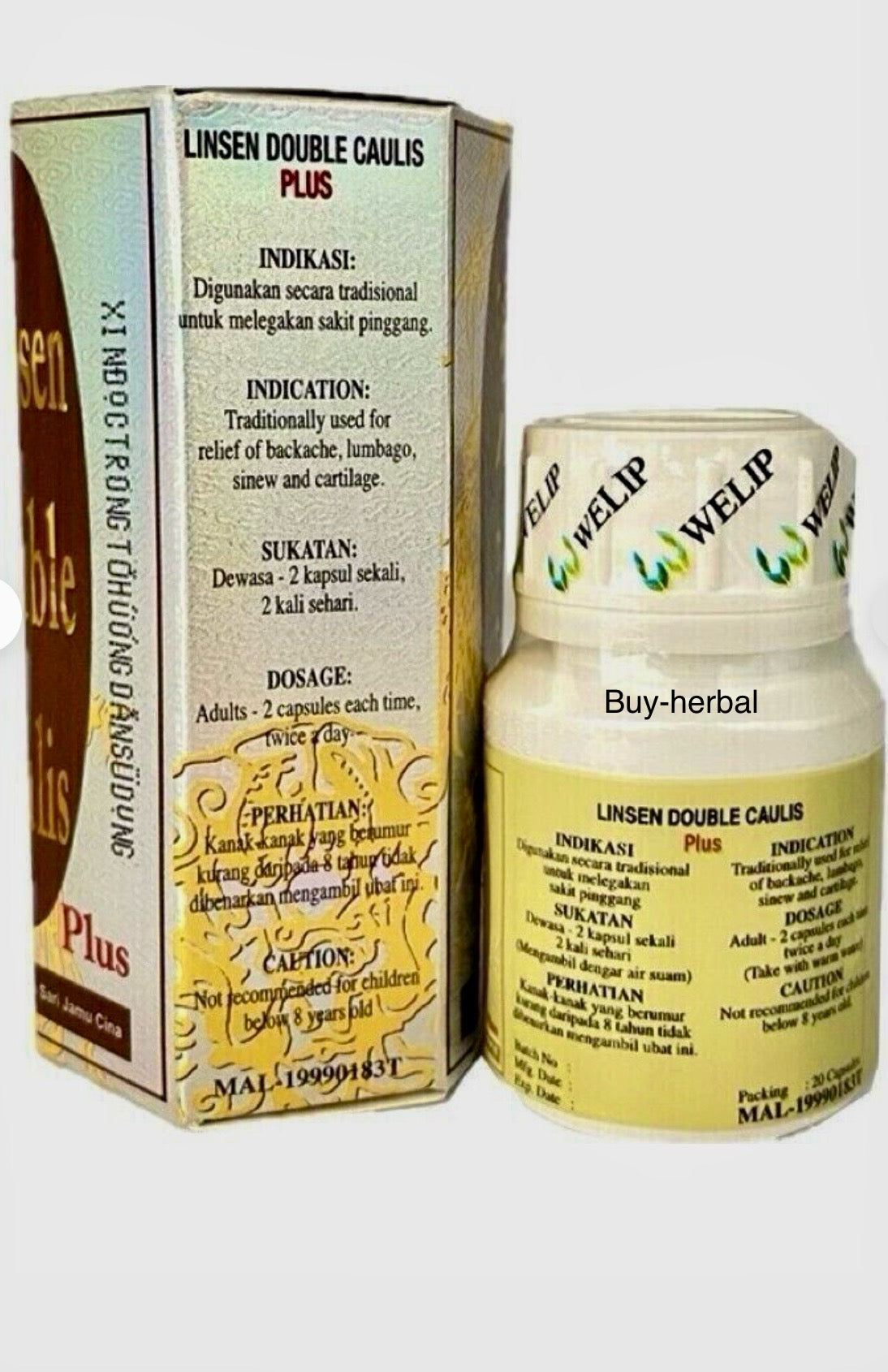 Linsen Double Caulis (1 bottle of 20 capsules)